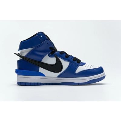 PK God Batch Nike Dunk High AMBUSH Deep Royal CU7544-400 02