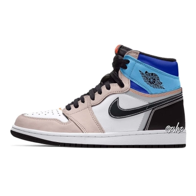 LJR Batch Air Jordan 1 High OG Pro White Blue Black DC6515-100 01