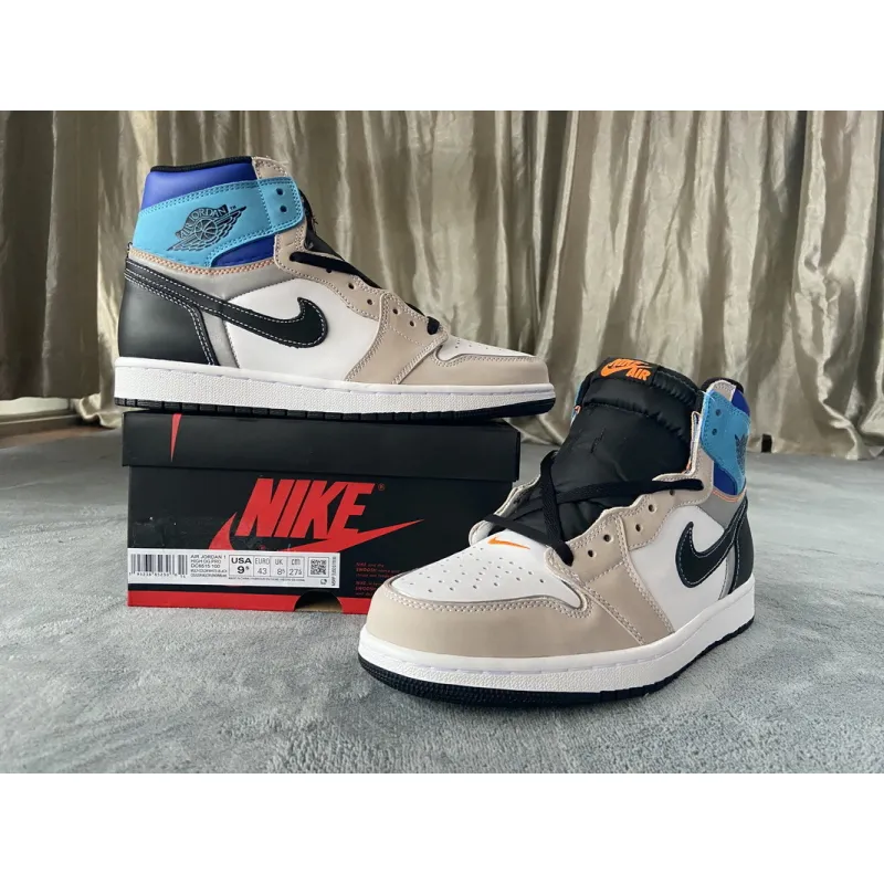 ljr batch air jordan 1 high og pro white blue black dc6515-100