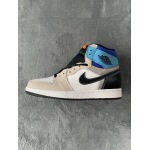 LJR Batch Air Jordan 1 High OG Pro White Blue Black DC6515-100