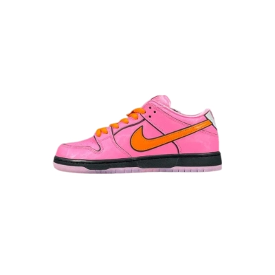 PK God Batch The Powerpuff Girls x Nike SB Dunk Low “Blossom”  FD2631-600 01
