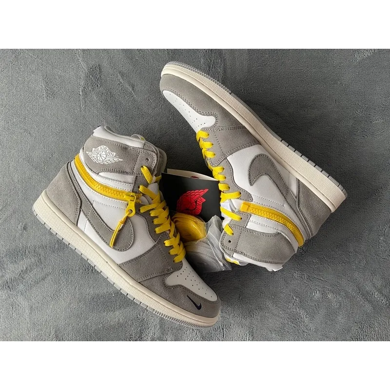 ljr batch air jordan 1 high switch light smoke cw6576-100