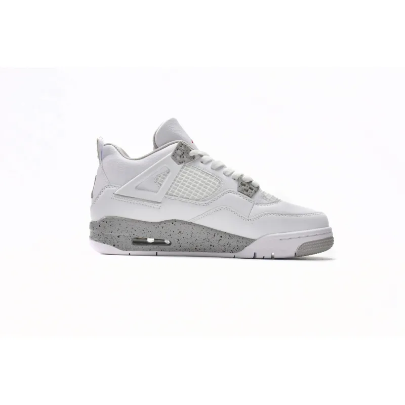 pk god batch air jordan 4 retro white oreo ct8527-100
