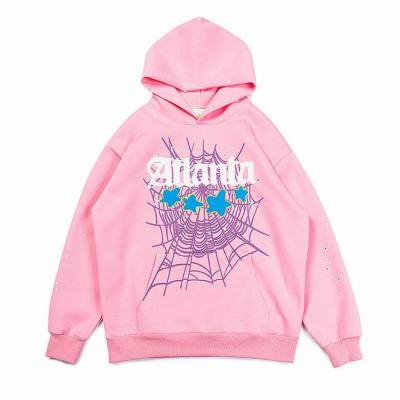 Sp5der Atlanta Hoodie 'Pink' 01