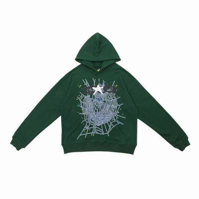 Sp5der Hoodie 'Hunter Green' 01
