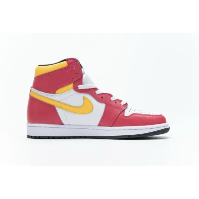 LJR Batch Air Jordan 1 Retro High OG Light Fusion Red 555088-603 02