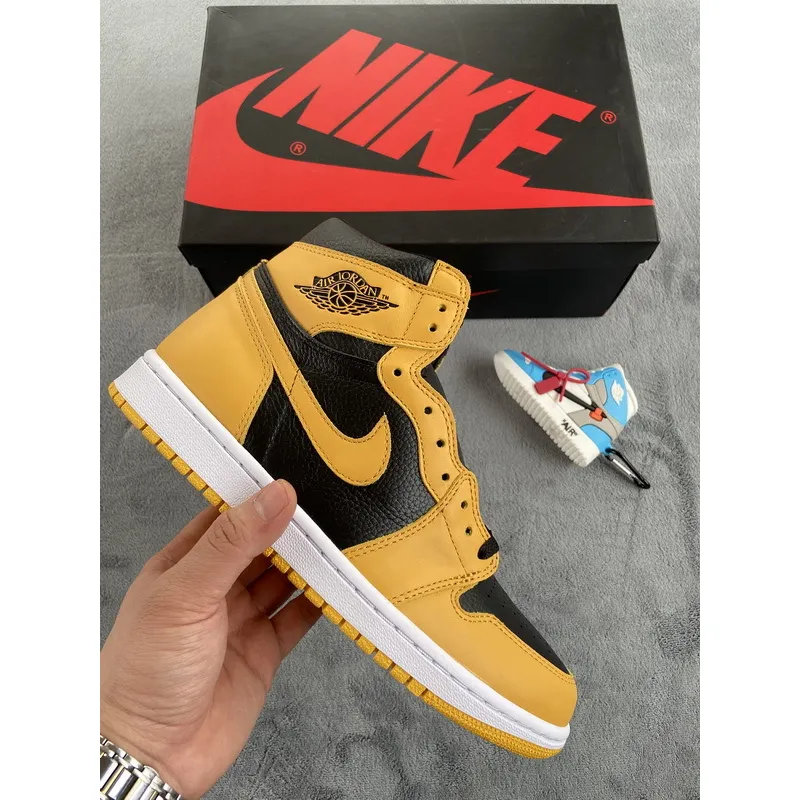 ljr batch air jordan 1 retro high pollen 555088-701