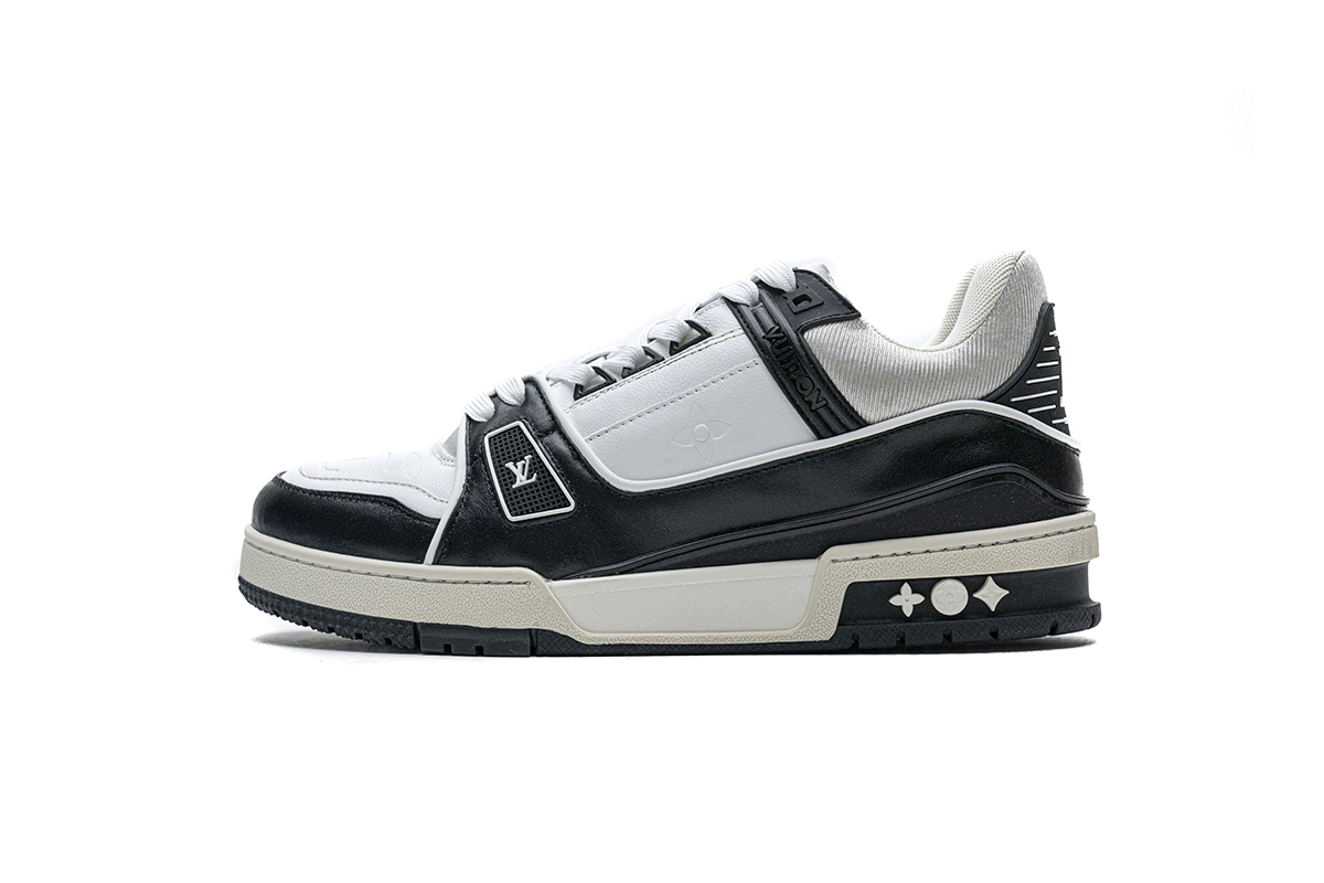 PK God Batch LOUIS VUITTON 20ss Trainer Black White