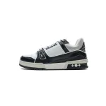PK God Batch LOUIS VUITTON 20ss Trainer Black White