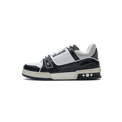 PK God Batch LOUIS VUITTON 20ss Trainer Black White 01