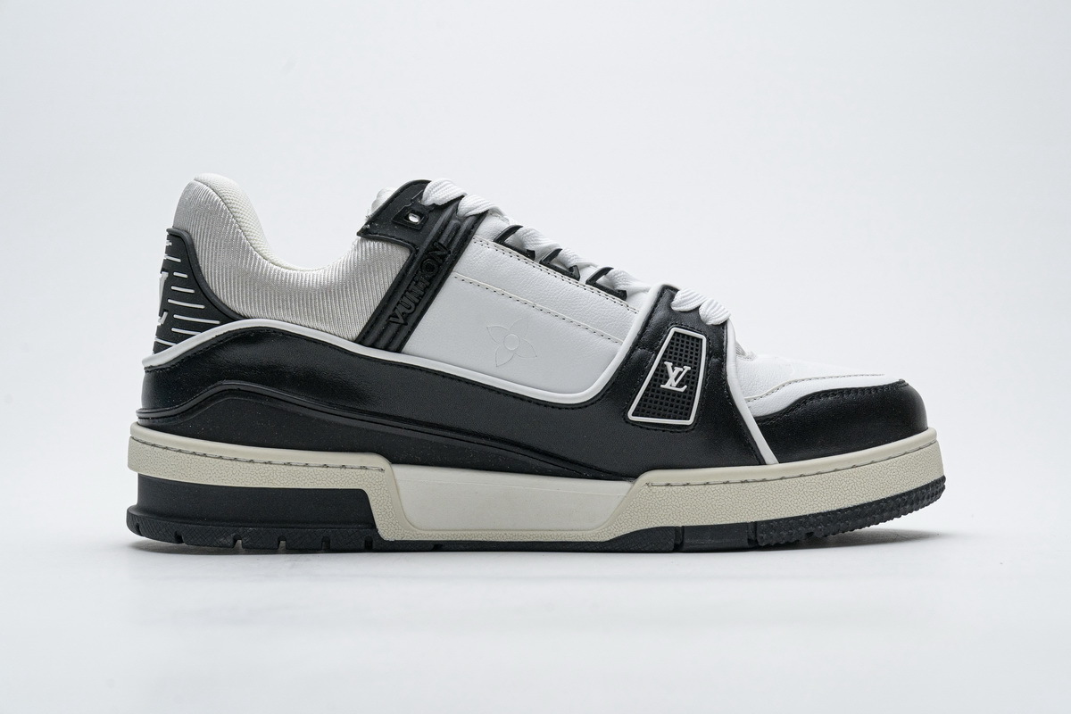 PK God Batch LOUIS VUITTON 20ss Trainer Black White