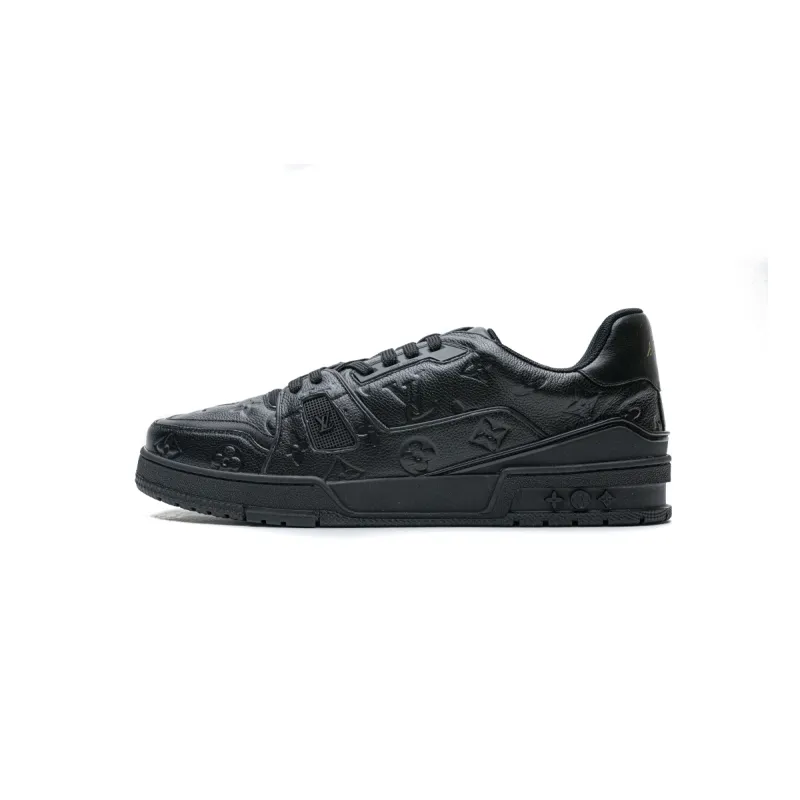 PK God Batch LOUIS VUITTON 20ss Trainer Black