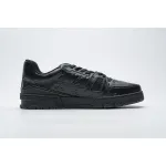 PK God Batch LOUIS VUITTON 20ss Trainer Black