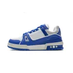 PK God Batch LOUIS VUITTON 20ss Trainer Blue