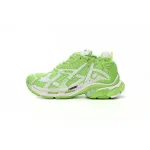 PK God Batch Balenciaga Runner White Green  677402 W3RBM 3590