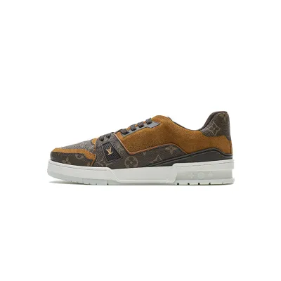 PK God Batch LOUIS VUITTON 20ss Trainer Brown 01