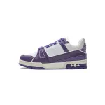 PK God Batch LOUIS VUITTON 20ss Trainer Purple