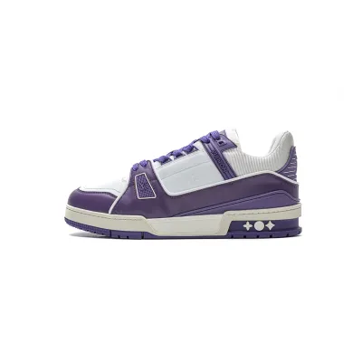 PK God Batch LOUIS VUITTON 20ss Trainer Purple 01