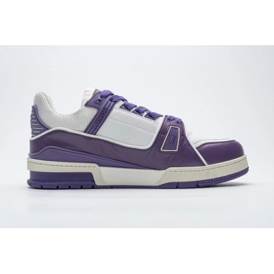 PK God Batch LOUIS VUITTON 20ss Trainer Purple 02