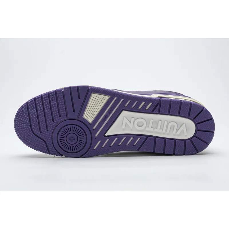 PK God Batch LOUIS VUITTON 20ss Trainer Purple