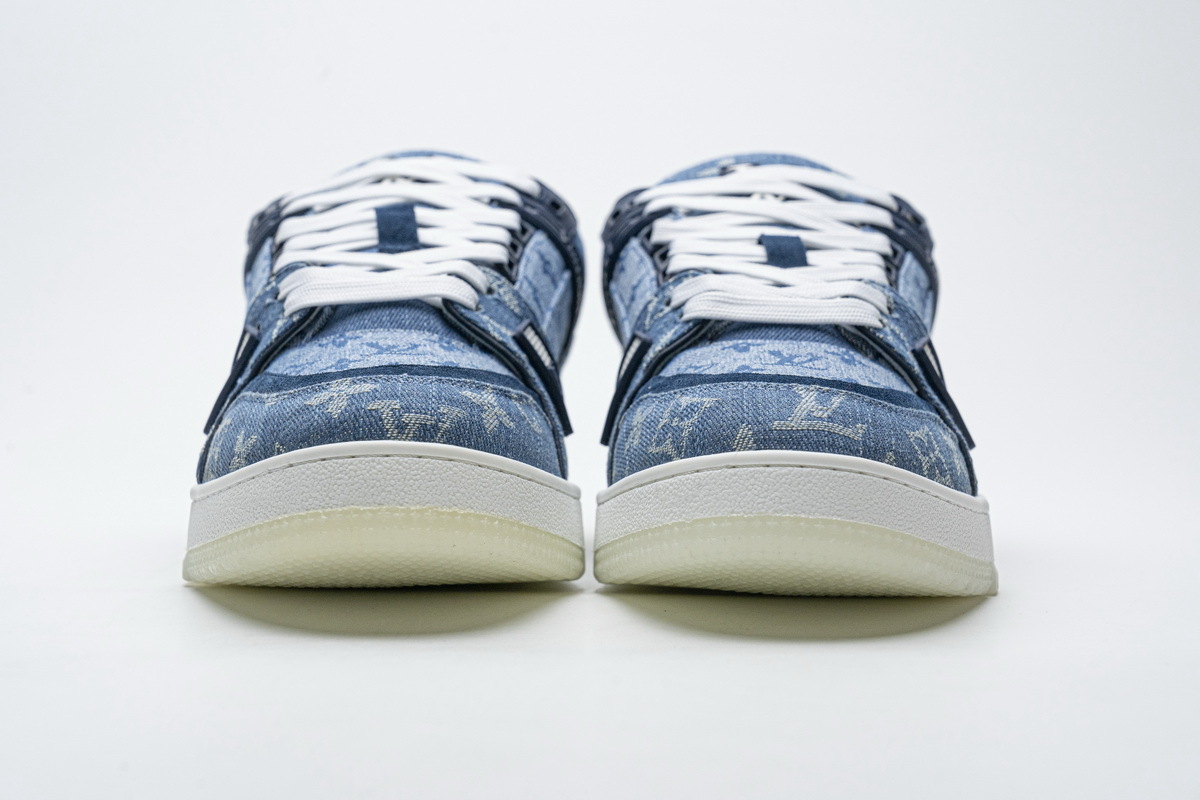 PK God Batch LOUIS VUITTON 20ss Trainer Blue Denim