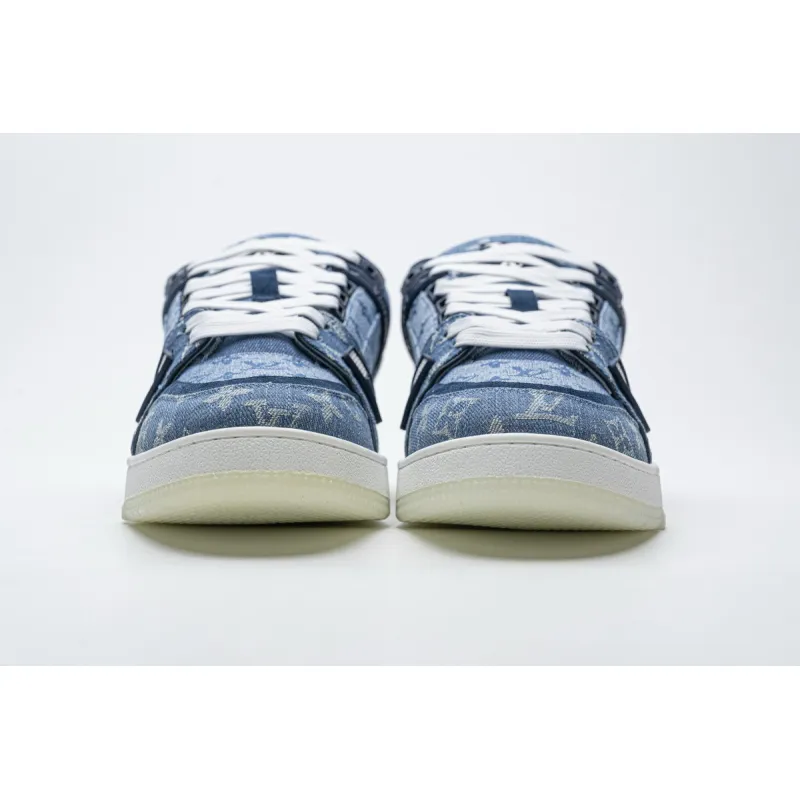 PK God Batch LOUIS VUITTON 20ss Trainer Blue Denim