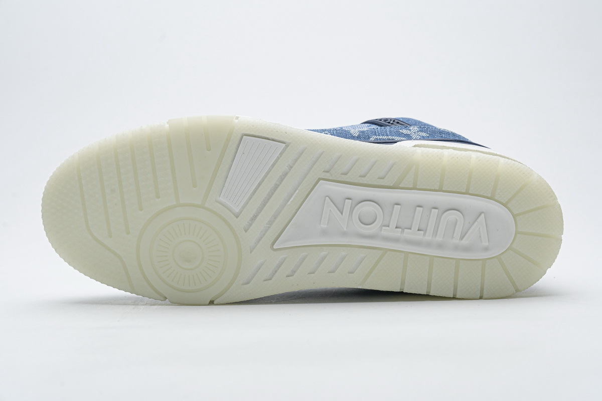 PK God Batch LOUIS VUITTON 20ss Trainer Blue Denim