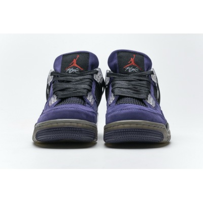 PK God Batch Travis Scott x Air Jordan 4 Retro Purple AJ4-766302 02