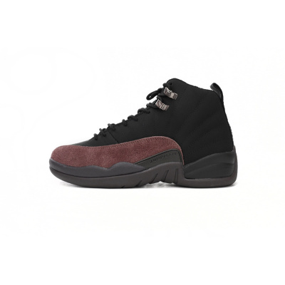 LJR Batch A Ma Maniére x Air Jordan 12 Black Wine Red DV6989-001 01