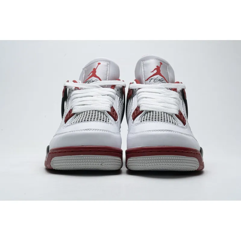 pk god batch air jordan 4 retro fire red dc7770-160