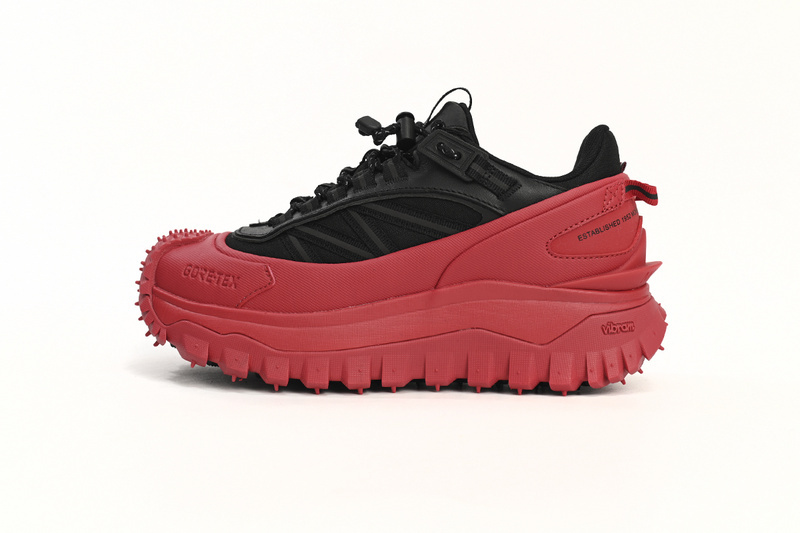 PK God Batch Moncler Trailgrip Black Red H209B4M 00120 M2058 P49
