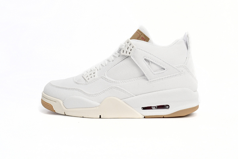 PK God Batch Levis x Air Jordan 4 Levi's White AO2571-100