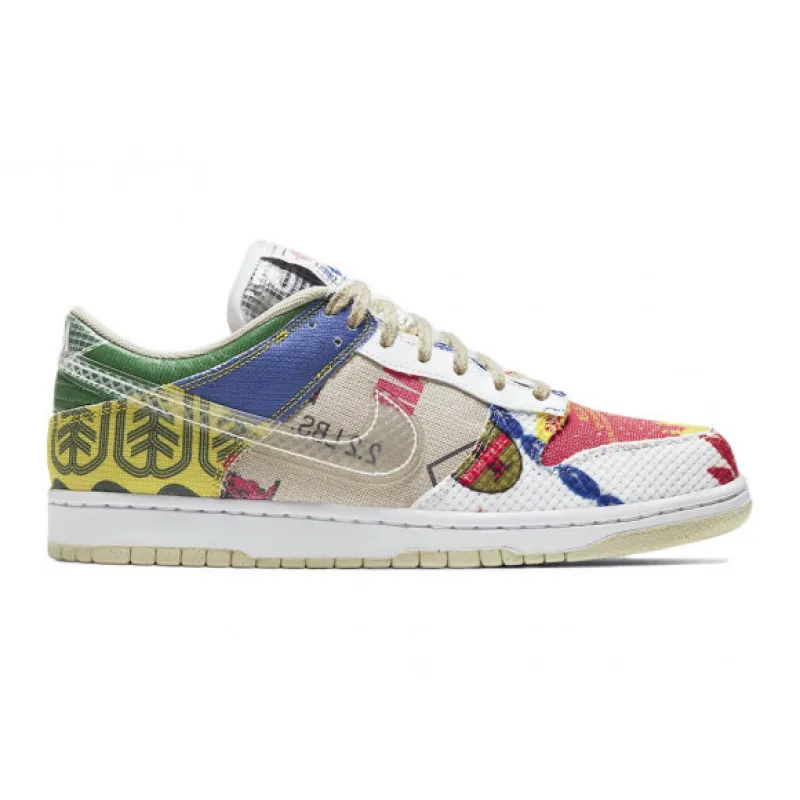 pk god batch nike dunk low sp "city market" da6125-900
