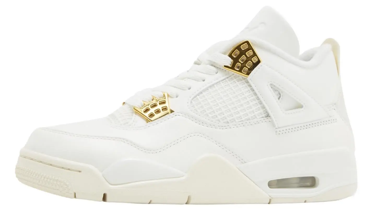 Special offer Batch Air Jordan 4 Sail Metallic Gold