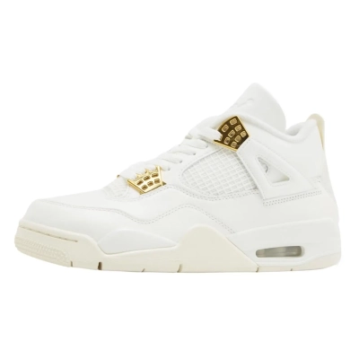 Special offer Batch Air Jordan 4 Sail Metallic Gold 01