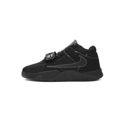 LJR Batch Jordan 2 Travis Scott x Jordan Cut The Check Nice Kicks Black Knight FZ8117-010 01