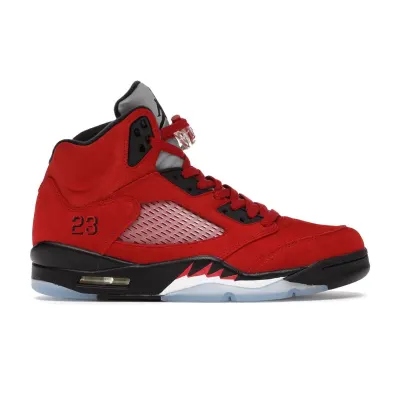 PK God Batch Air Jordan 5 Retro Raging Bull Red (2021) DD0587-600 02