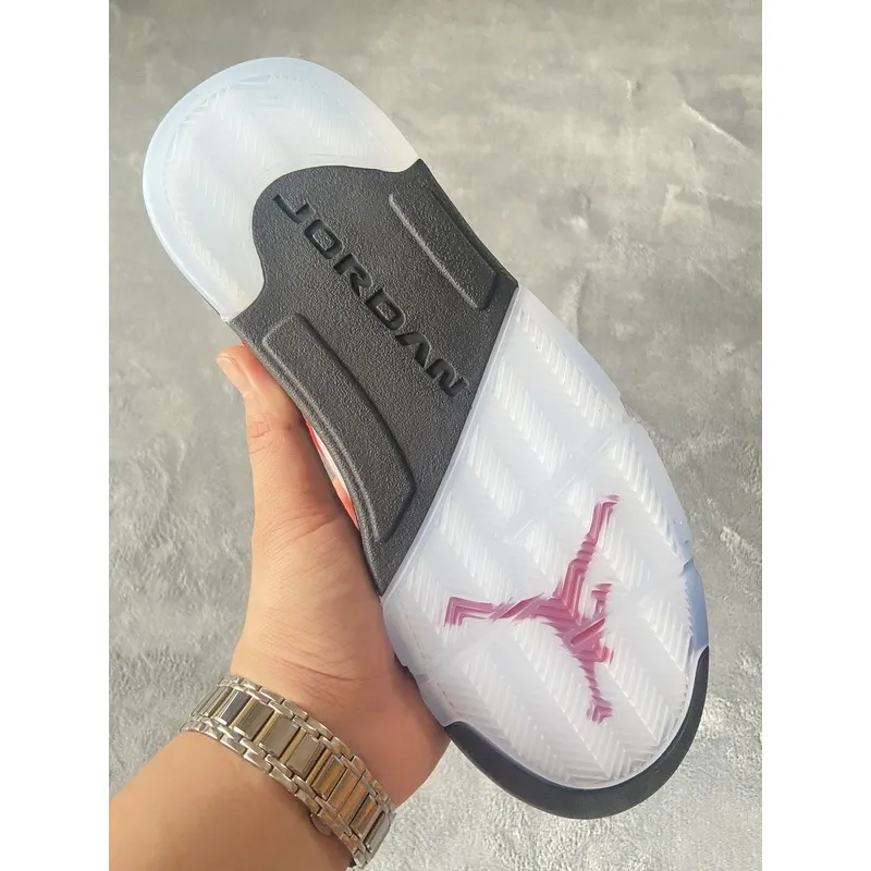 pk god batch air jordan 5 retro raging bull red (2021) dd0587-600
