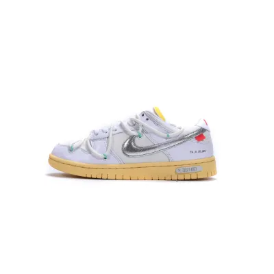 PK God Batch OFF WHITE x Nike Dunk SB Low The 50 NO.1 DM1602-127 01