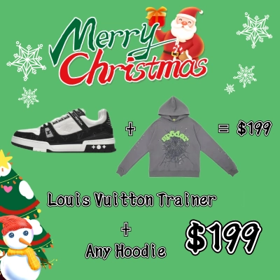 Louis Vuitton Trainer + any hoodie 01