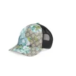 (ADD ANY ONE SHOES OR CLOTHING)Gucci GG/MESHBASEBALL HAT IN BLUE