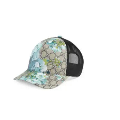 (ADD ANY ONE SHOES OR CLOTHING)Gucci GG/MESHBASEBALL HAT IN BLUE 01