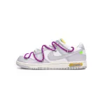 PK God Batch OFF WHITE x Nike Dunk SB Low The 50 NO.21 DM1602-100