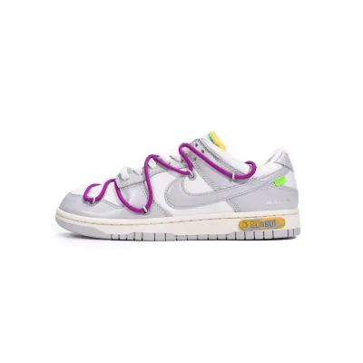 PK God Batch OFF WHITE x Nike Dunk SB Low The 50 NO.21 DM1602-100 01