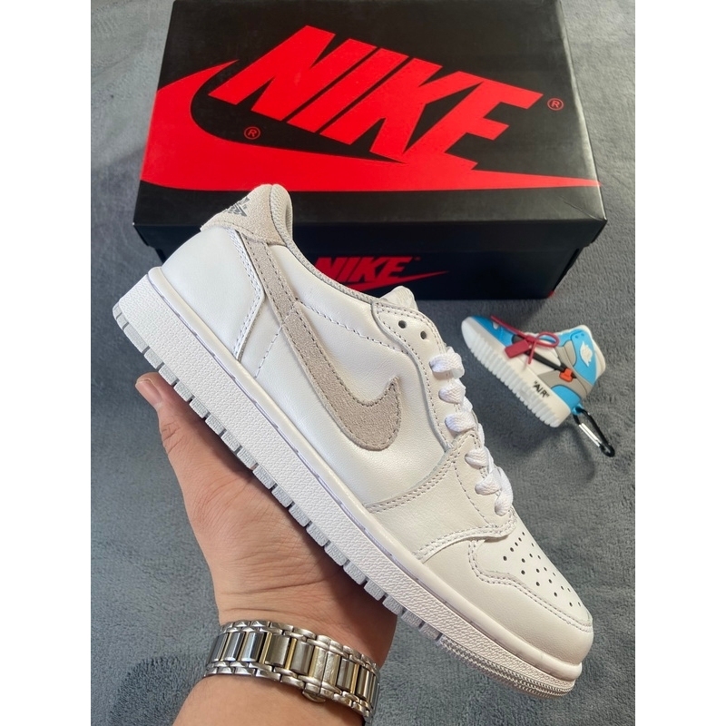 PKstockx Air Jordan 1 Low OG Neutral Grey (2021) CZ0775-100