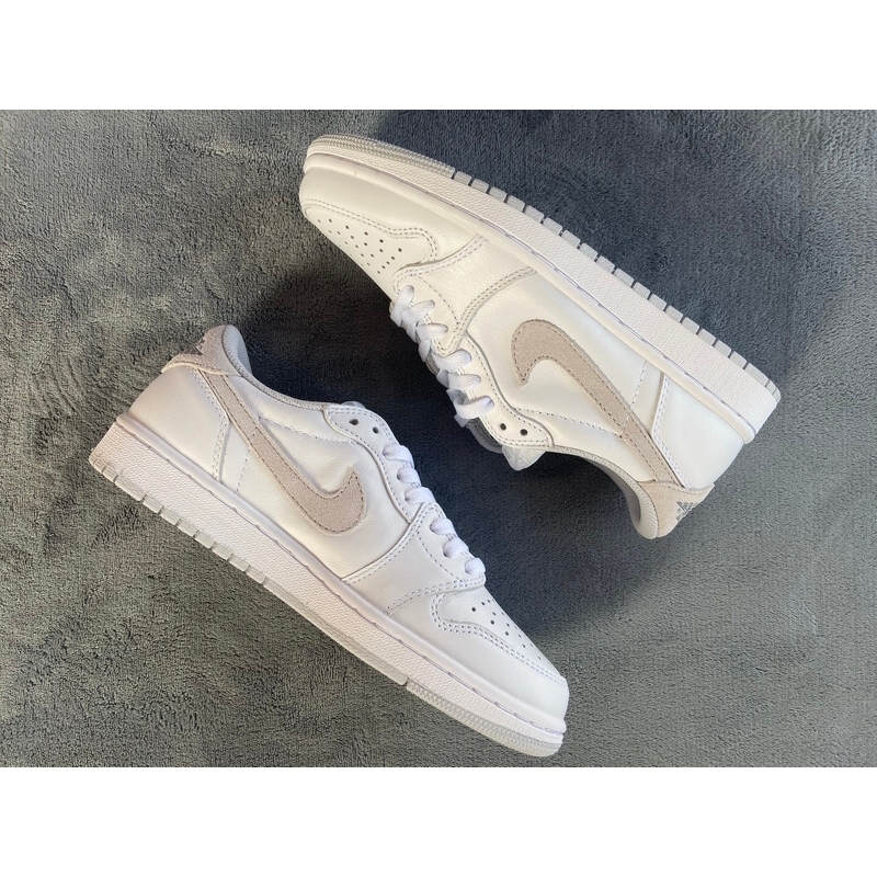 PKstockx Air Jordan 1 Low OG Neutral Grey (2021) CZ0775-100
