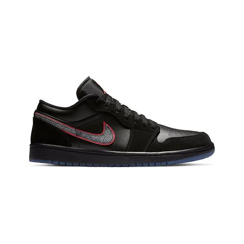pkstockx air jordan 1 low black red orbit ck3022-006
