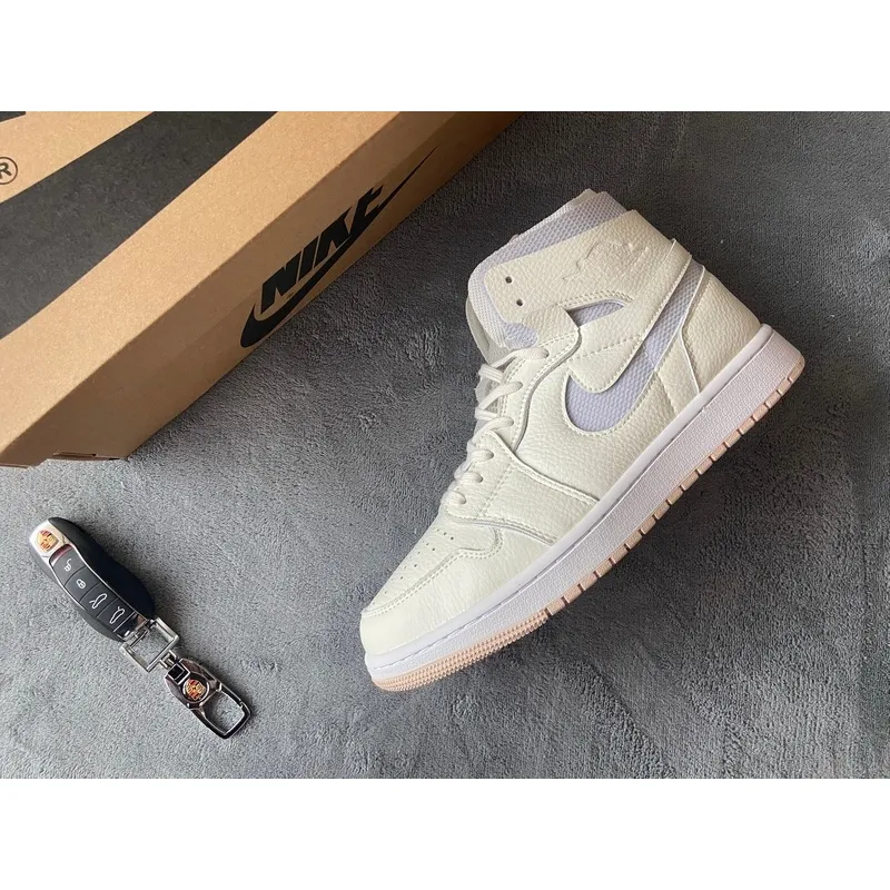 ljr batch air jordan 1 high zoom air cmft pearl white (w) ct0979-107