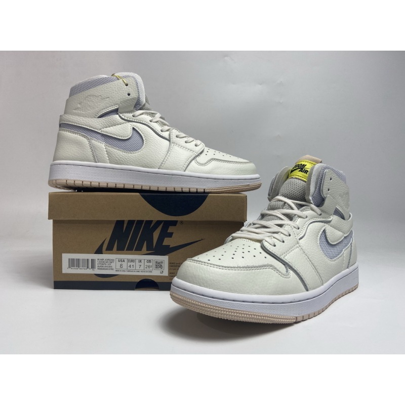 LJR Batch Air Jordan 1 High Zoom Air CMFT Pearl White (W) CT0979-107