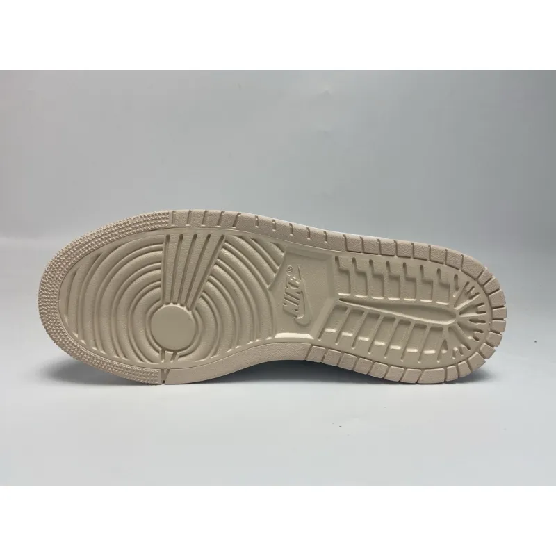 ljr batch air jordan 1 high zoom air cmft pearl white (w) ct0979-107